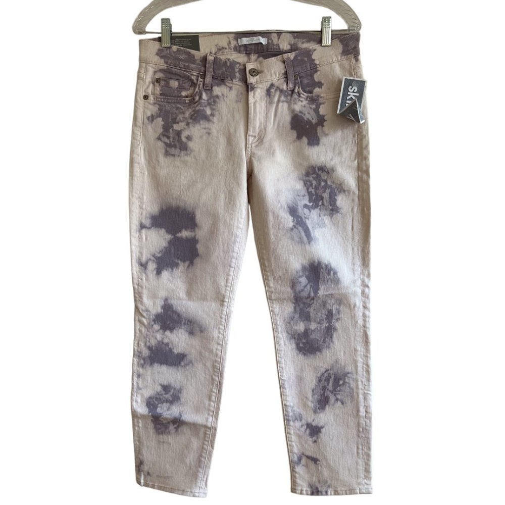 7 For All Mankind Roxanne Skinny Tie Dye Jeans